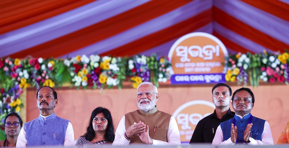 Prime Minister Shri Narendra Modi launches ‘SUBHADRA’ – the largest women-centric scheme in Bhubaneswar, Odisha