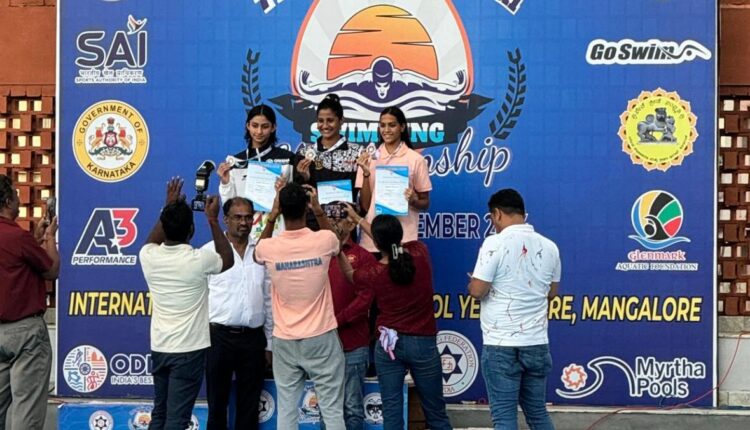 Ace swimmer Mannata Mishra has scripted a history at the 77th Senior National Aquatic Championships 2024