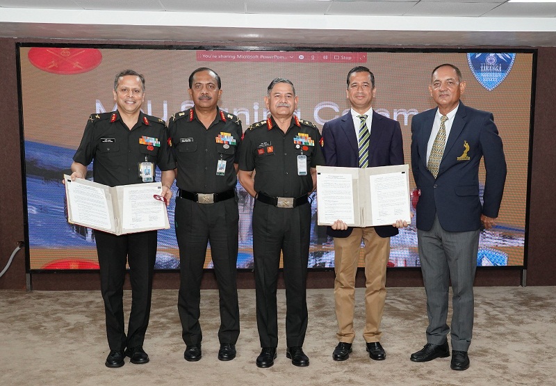 INDIAN ARMY SIGNS MoU WITH TIRANGA MOUNTAIN RESCUE