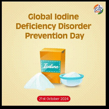  Global Iodine Deficiency Disorders Prevention Day