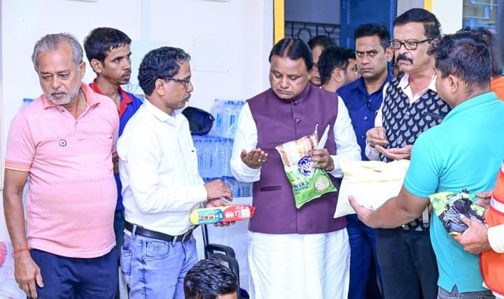 Odisha CM  has been closely monitoring the State’s preparedness and situation for the impending cyclone Dana