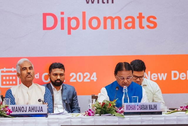 Odisha Govt held an Ambassadors’ Meet for upcoming  ‘Utkarsh Odisha: Make in Odisha Conclave 2025’