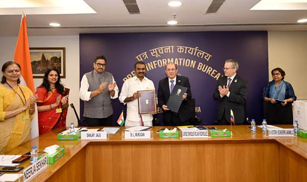 India and Colombia sign Audio-Visual Co-Production Agreement to boost film co-production and cultural ties