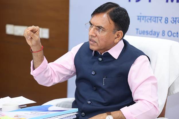 Union Minister for Labour & Employment and Youth Affairs & Sports chaired the 194th meeting of the ESI Corporation