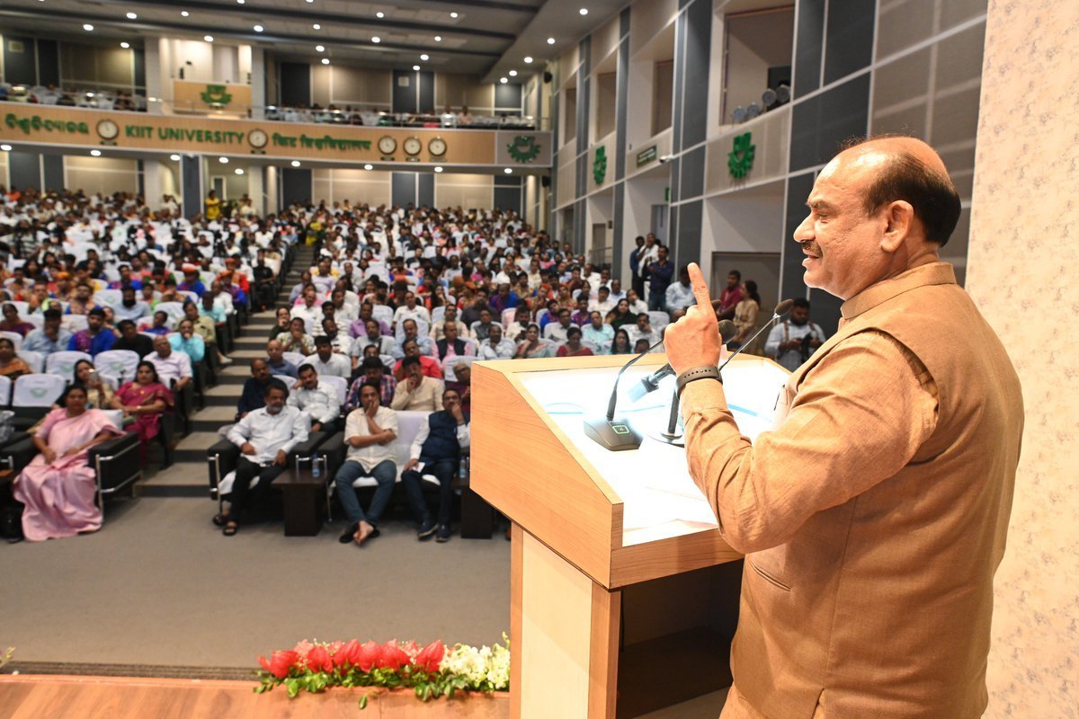 Lok Sabha Speaker Om Birla  inaugurates KIIT School of Public Policy