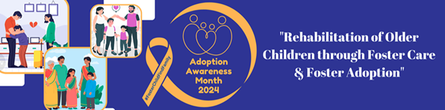 Ministry of Women and Child Development celebrating Adoption Awareness Month