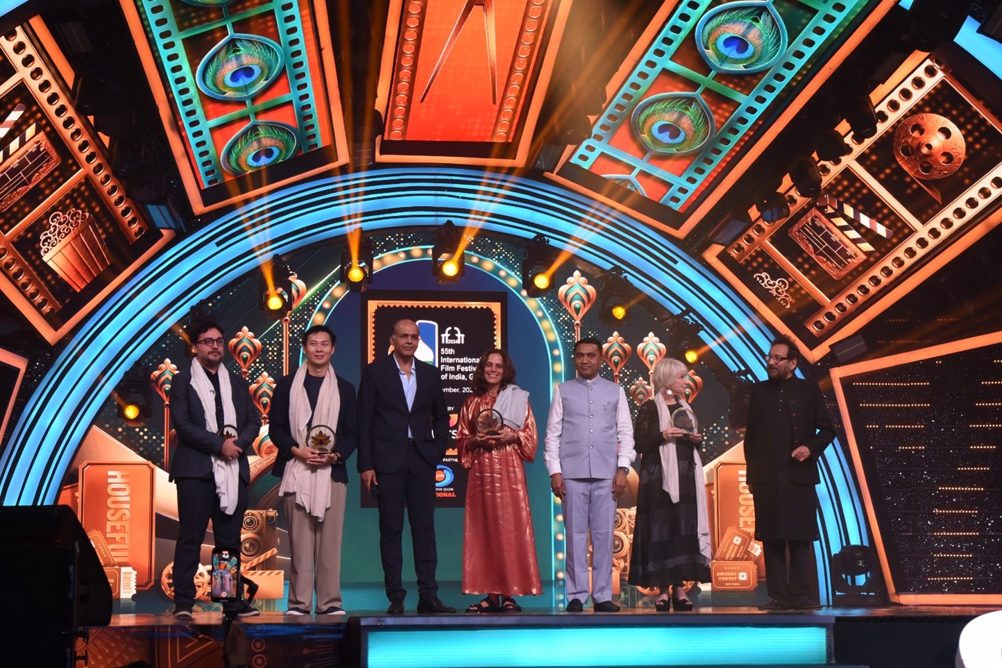 55th International Film Festival of India (IFFI) was declared open in the scenic coasts of Goa