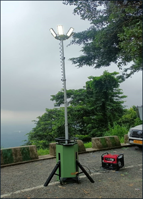 National Test House conducts successful testing of LED Tower Mast Light for Extreme Conditions