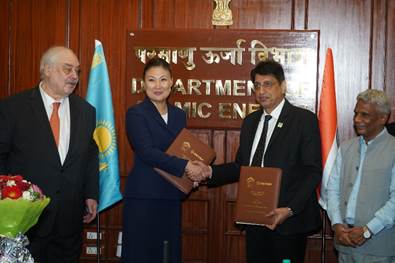 Indian Rare Earths Limited, (IREL) and Ust-Kamenogorsk Titanium and Magnesium Plant JSC, (UKTMP JSC) Kazakhstan Signed an Agreement to Establish Indo-Kazakh Joint Venture Company