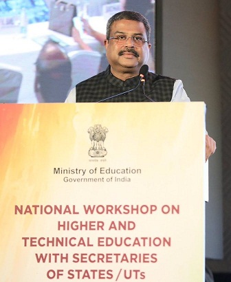 Dharmendra Pradhan inaugurates National Workshop on Higher and Technical Education