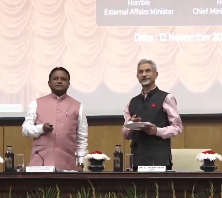 Odisha Chief Minister attended the launch ceremony of the 18th Pravasi Bharatiya Diwas official website