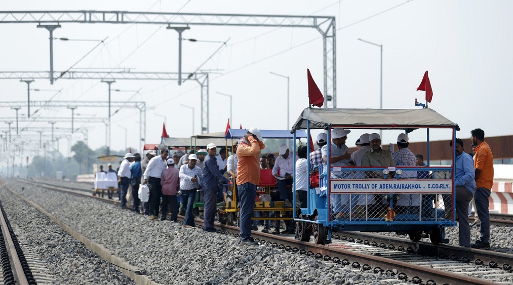 Significant Progress in Khurda Road-Balangir Rail Line Project