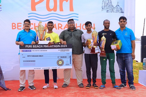 Bhubaneswar Cycling and Adventure Club  organized its 4th edition of Puri Beach Marathon