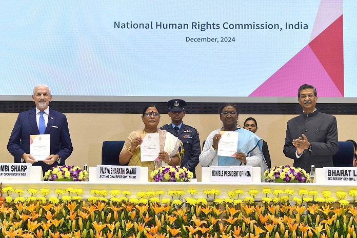 PRESIDENT OF INDIA GRACES HUMAN RIGHTS DAY CELEBRATION