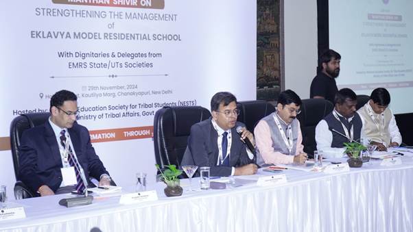 National Education Society for Tribal Students organizes Manthan Shivir to strengthen management of Eklavya Model Residential Schools