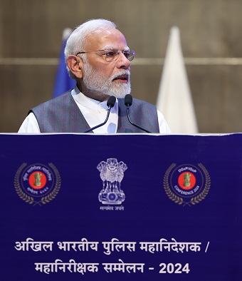 PM attends 59th All India Conference of Director Generals/ Inspector Generals of Police at  Bhubaneswar