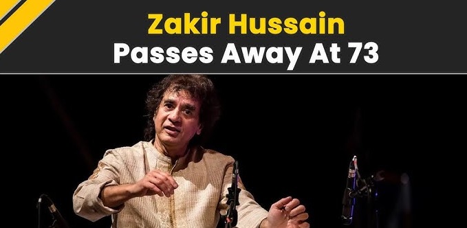 Renowned tabla virtuoso Zakir Hussain passes away