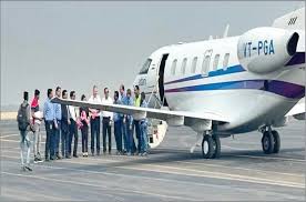 First flight lands at Dhamra Airstrip in Odisha’s Bhadrak