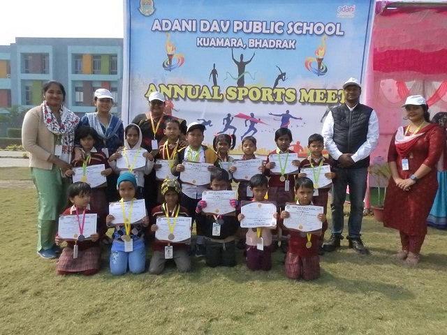 ADANI DAV Public School Observes Annual Sports Meet