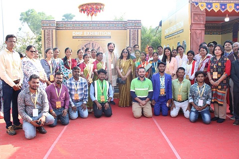 Union Minister Shri G. Kishan Reddy Visits DMF Exhibition at Sun Temple, Konark