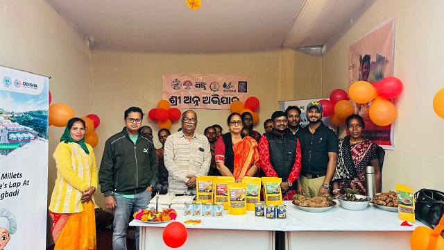 Millet-based foods and grains available at Eco-Retreat locations