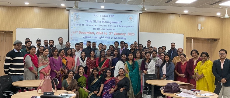 AICTE ATAL FDP on Life Skills Managementat IIT Bhubaneswar