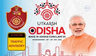 Prime Minister Narendra Modi is scheduled to visit Odisha to attend the Utkarsh Odisha- Make in Odisha Conclave 2025