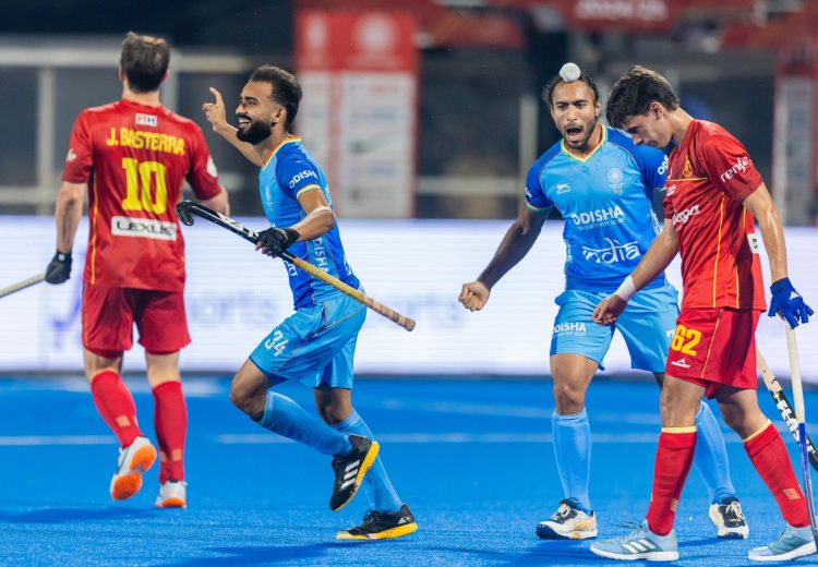 FIH Hockey Pro League 2024-25:Spain beat  india 3-1 in a tough match