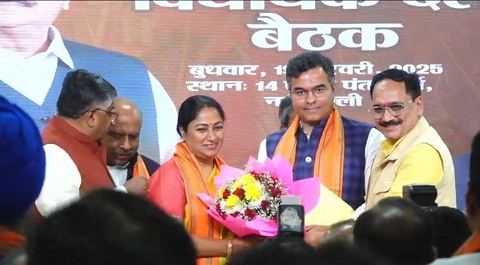 BJP has announced the name of Rekha Gupta as the new Chief Minister of Delhi