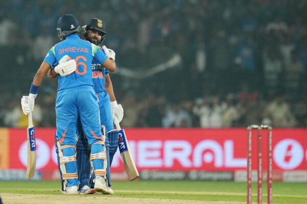 Indian cricket team achieved a remarkable feat by chasing down a target of 305 runs in only 44.3 overs defeating England by 4 wickets