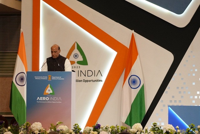 Aero India 2025 takes flight; Raksha Mantri inaugurates 15th edition of Asia’s biggest aerospace & defence exhibition in Bengaluru