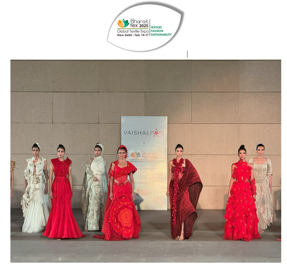 Breathing Threads : Fashion Show at Bharat Tex 2025