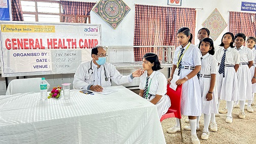 Adani Foundation organises Health Camp