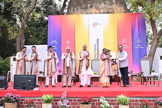 PRESIDENT OF INDIA GRACES CONVOCATION CEREMONY OF THE NATIONAL INSTITUTE OF DESIGN