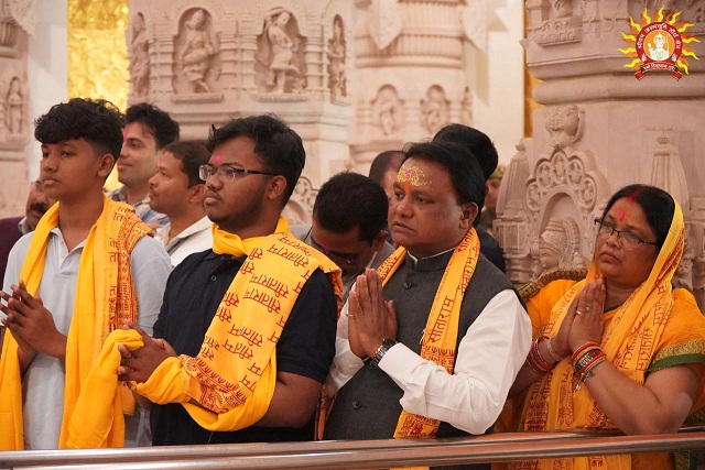 Chief Minister of Odisha Mohan Charan Majhi has offered prayers at the Ram Temple in Ayodhya