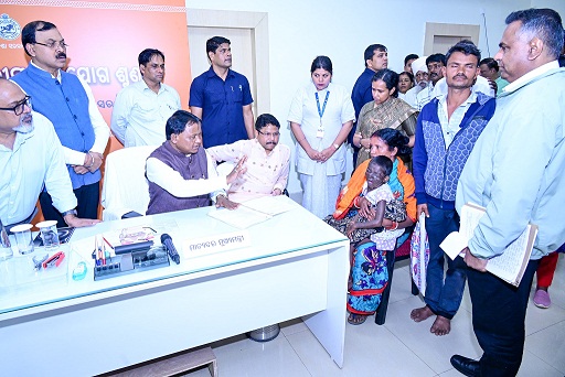 Odisha CM Majhi’s Quick Action During Grievance Hearing