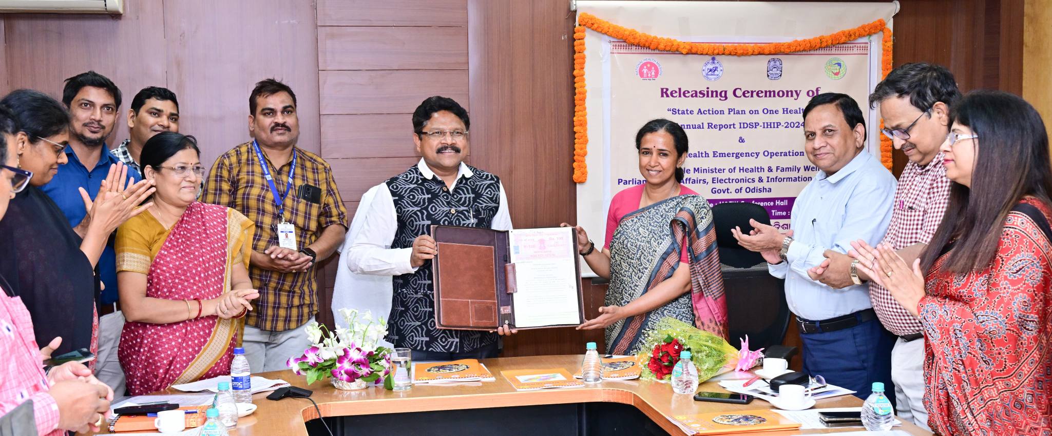 MoU was signed with the Government of India to establish a Health Emergency Operation Center in Odisha