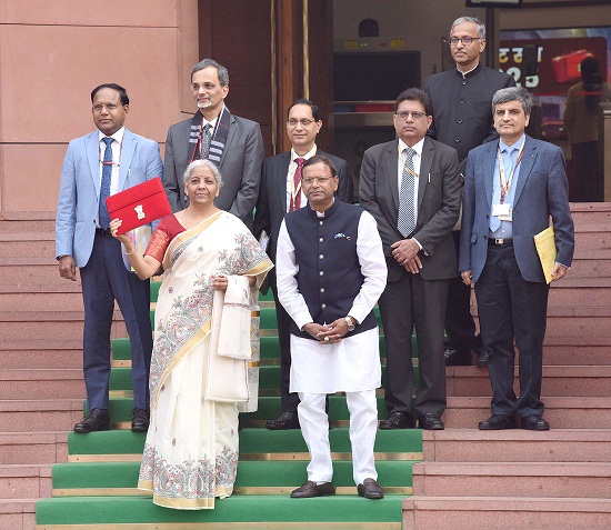 Union Minister of Finance and Corporate Affairs Smt. Nirmala Sitharaman presented the Union Budget 2025-26