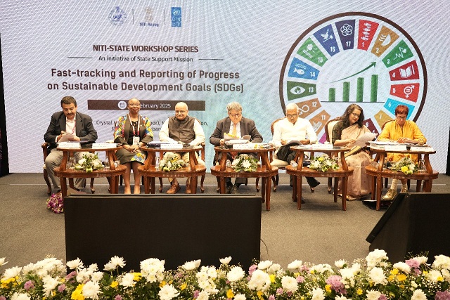 National workshop on Fast-Tracking and Reporting Progress on Sustainable Development Goals was held in  Bhubaneswar