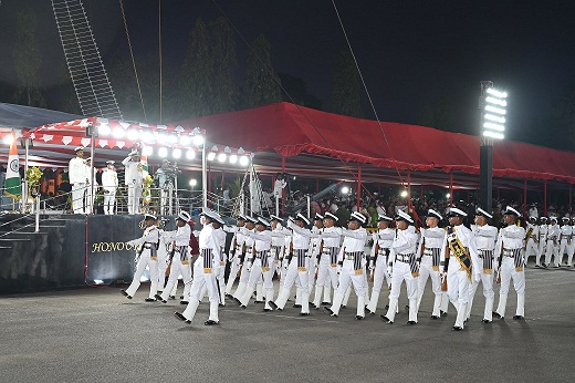 PASSING OUT PARADE OF AGNIVEER 02/24 BATCH AT INS CHILKA