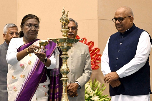 PRESIDENT OF INDIA INAUGURATES NATIONAL CONFERENCE ON ‘ENVIRONMENT – 2025’