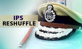 Odisha Government on Friday effected a major reshuffle in the IPS cadre