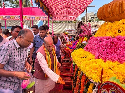 Dola Purnima, a vibrant spring festival, is being celebrated across the Odisha