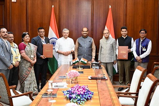 LOK SABHA SECRETARIAT AND MEITY SIGN MoU TO LAUNCH ‘SANSAD BHASHINI’