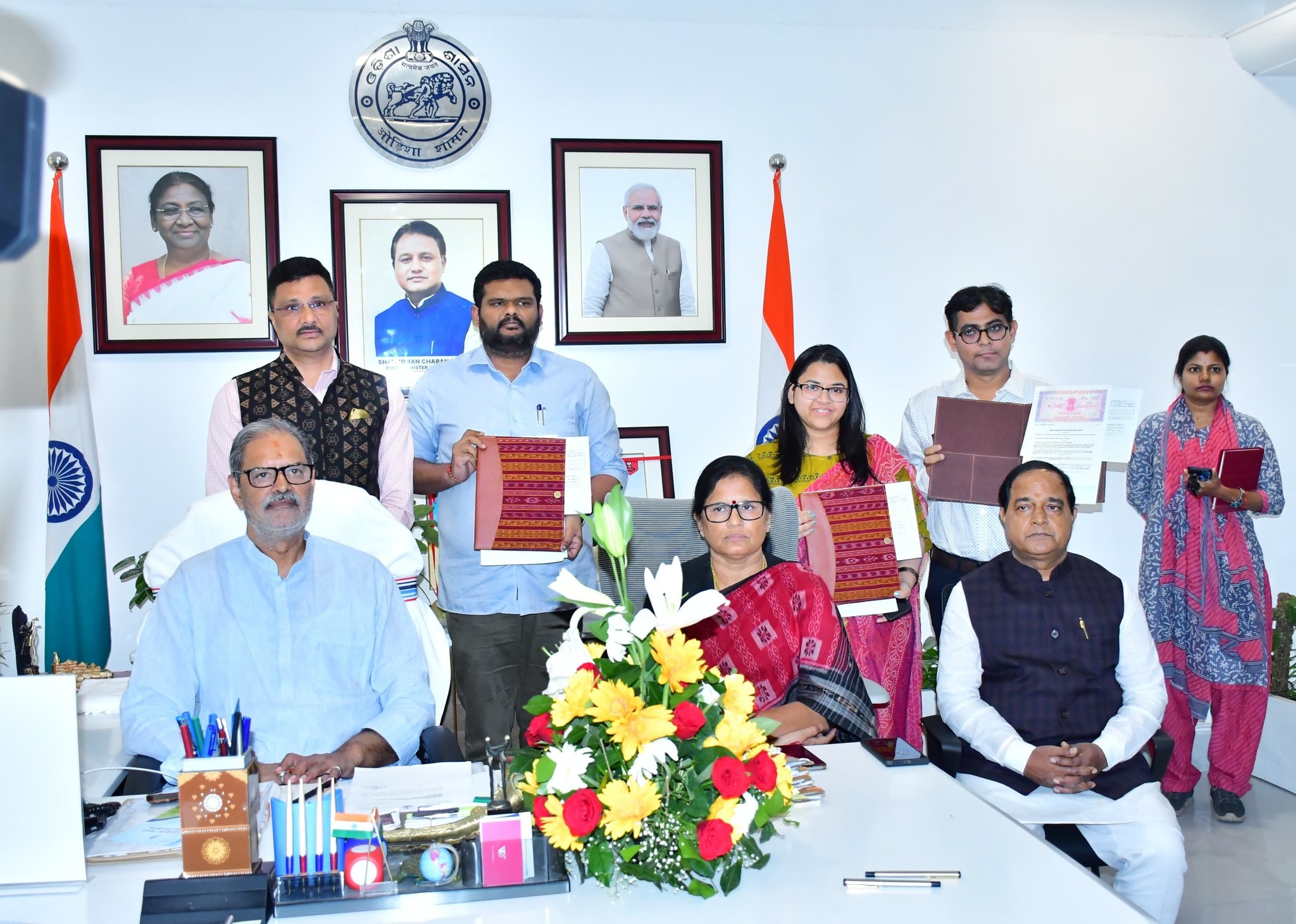 MoU was signed among Mission Shakti Odisha  & Horticulture Directorate with PRADAN NGO