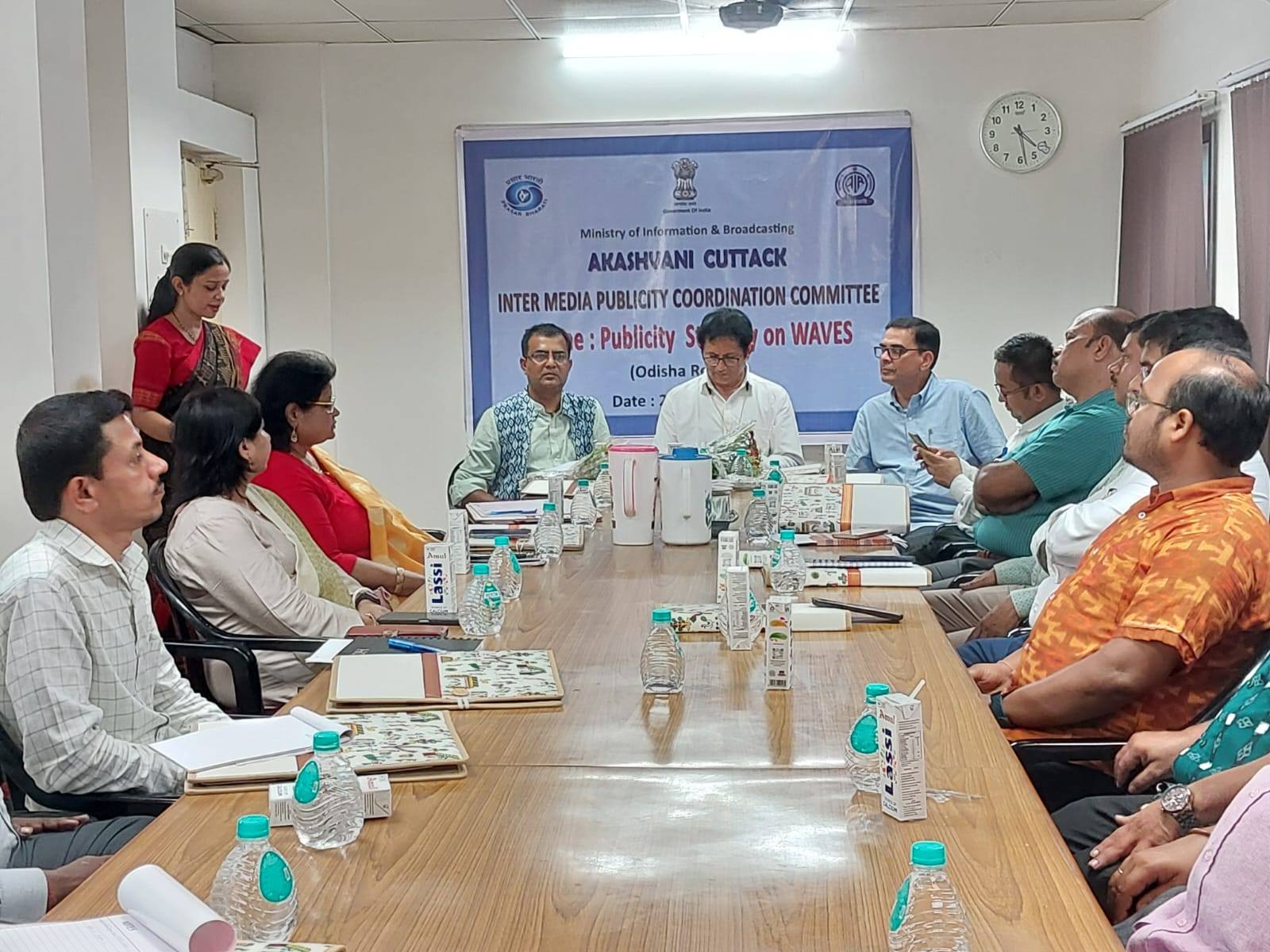 Inter Media Publicity Coordination Committee held a meeting to strategize the communication and publicity activities for the WAVES-2025
