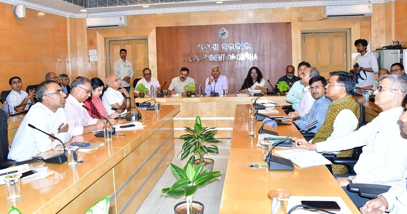 Odisha official Discussions centered around Viksit Odisha for Viksit Bharat 2036 and 2047