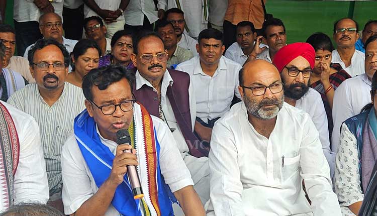 Odisha Congress launched a 24-hour protest demanding a caste-based census and a 27% reservation for Other Backward Classes