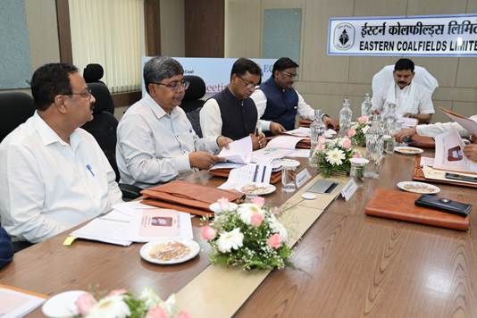 Union Minister of State for Coal and Mines Shri Satish Chandra Dubey Visits Eastern Coalfields Limited
