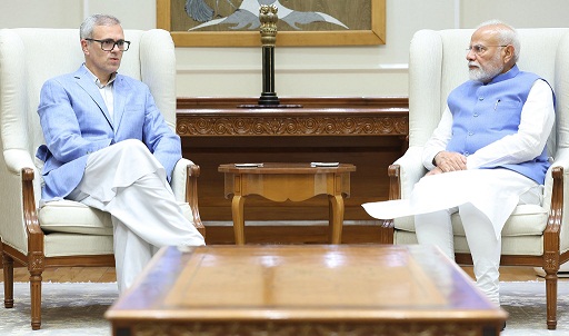 Jammu & Kashmir Chief Minister meets Prime Minister